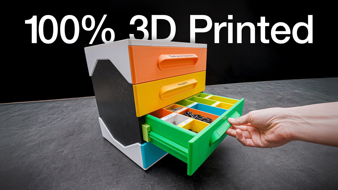 This Cabinet is 100% 3D Printed