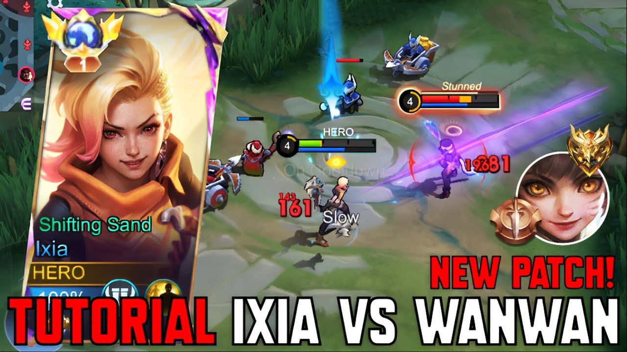 TUTORIAL IXIA VS WANWAN NEW PATCH | Ixia Best Build 2024 - MLBB