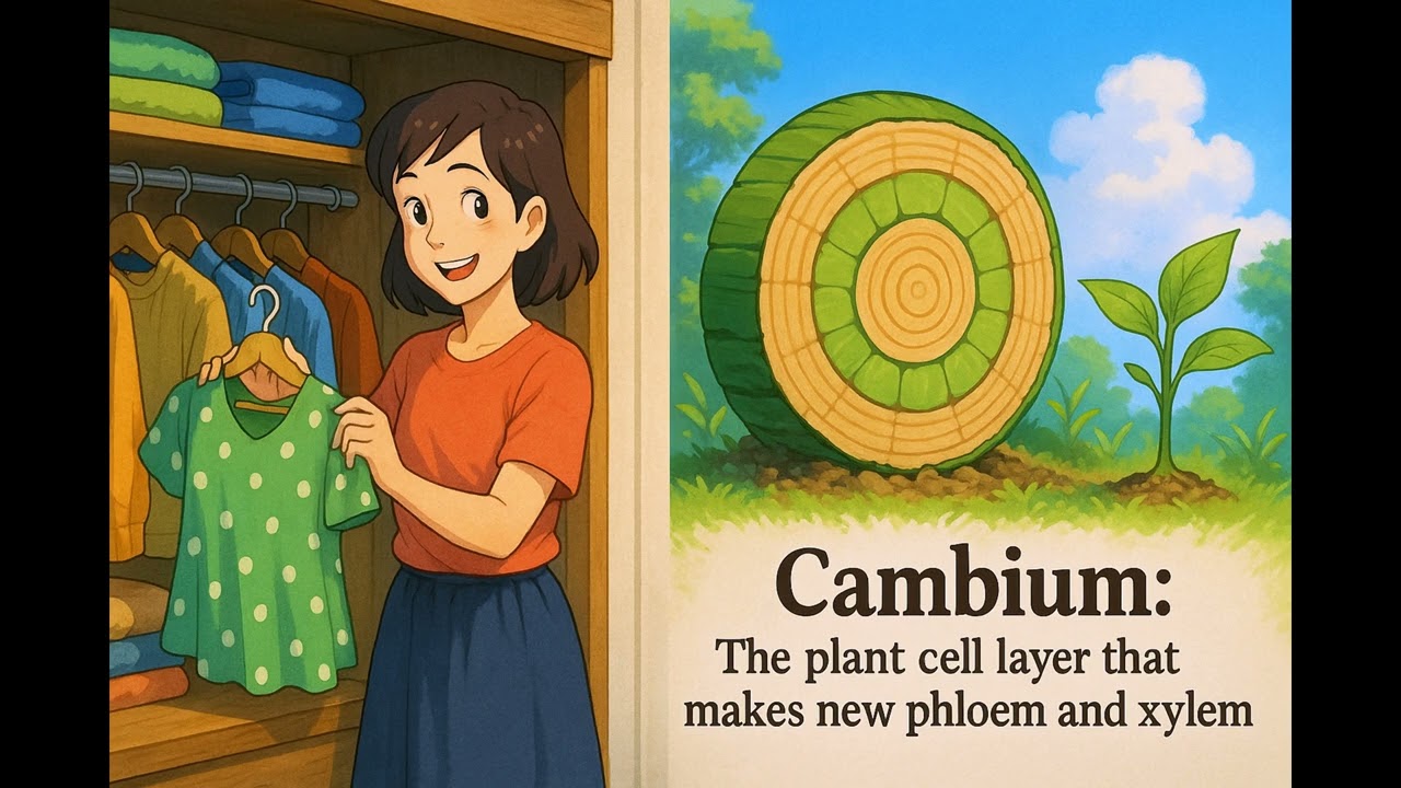 What is the Cambium? - Easy to Understand