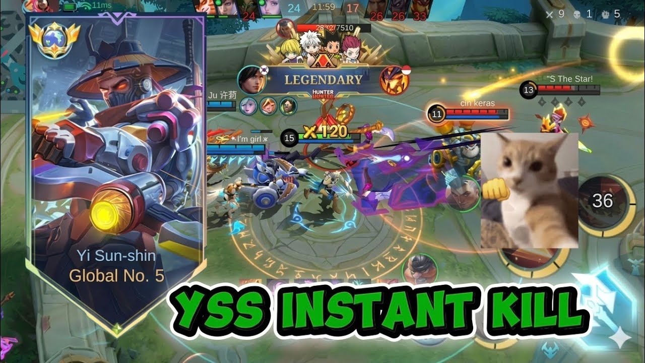 UDAH DI NERF JUGA INI HERO MASIH ENAK BUAT PUSH RANK!! YSS INSTANT KILL | GAMEPLAY MOBILE LEGENDS 