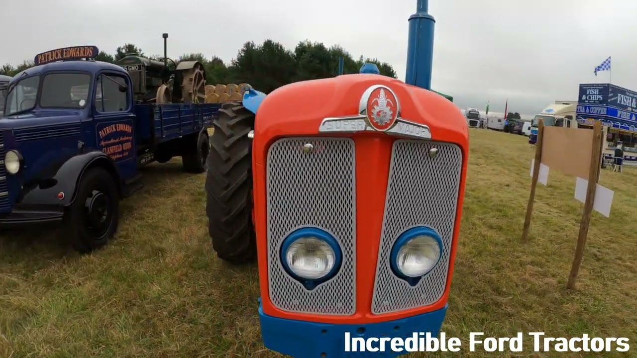 1962 Doe Triple D DDD Fordson Super Major 4WD Diesel Articulated Tractor (2x)3.6 Litre 4-Cyl (108HP)