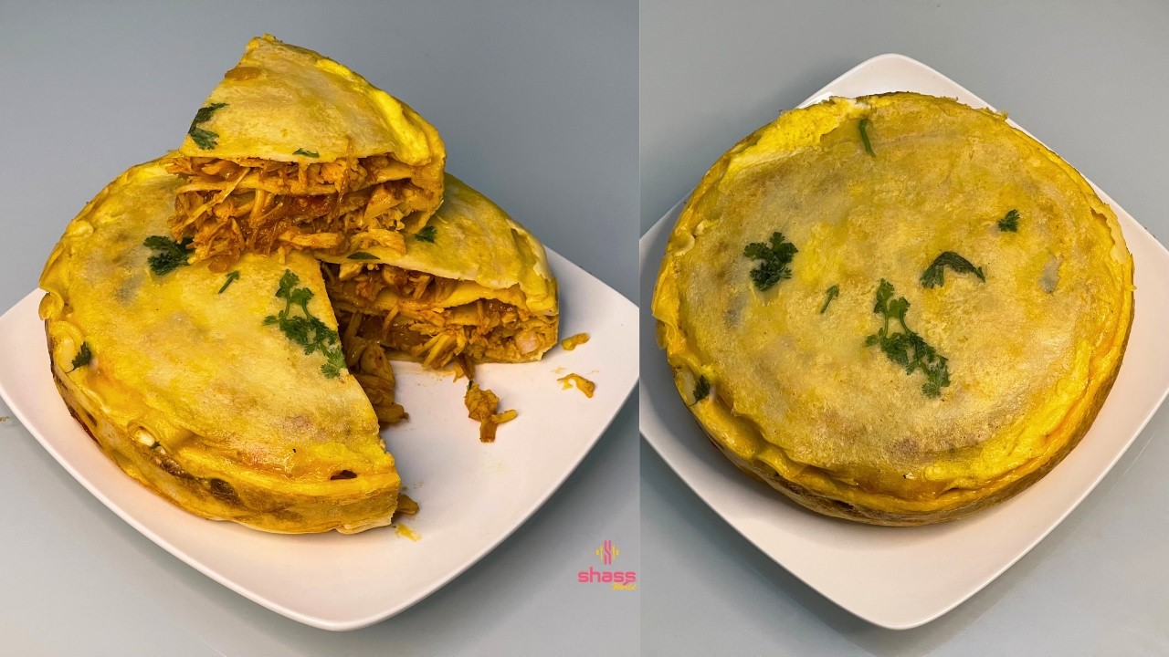 Easy Chatti pathiri Recipe Malayalam | Chatti Pathiri Recipe | Iftar Snack  | SHASS WORLD 420