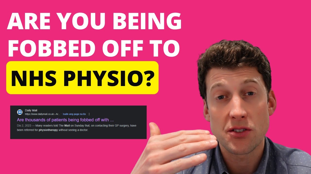 Are you being fobbed off by NHS physio?