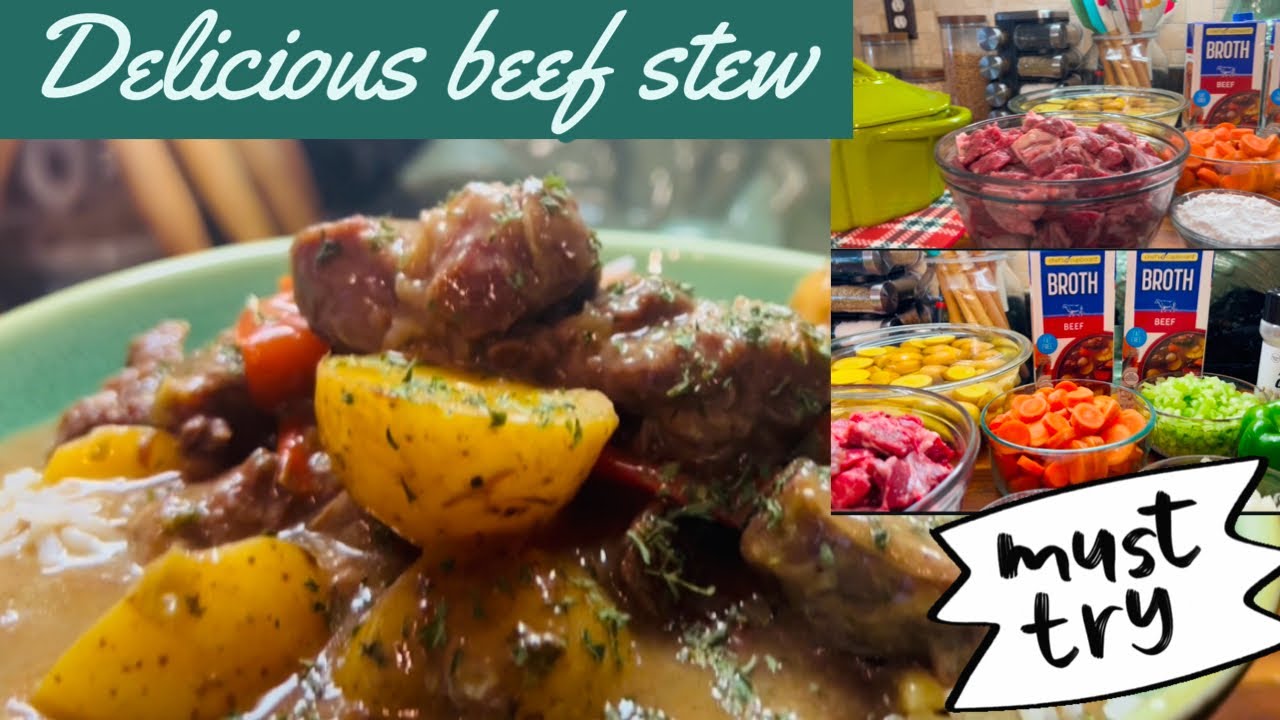 Let’s make some delicious beef stew and chitchat!
