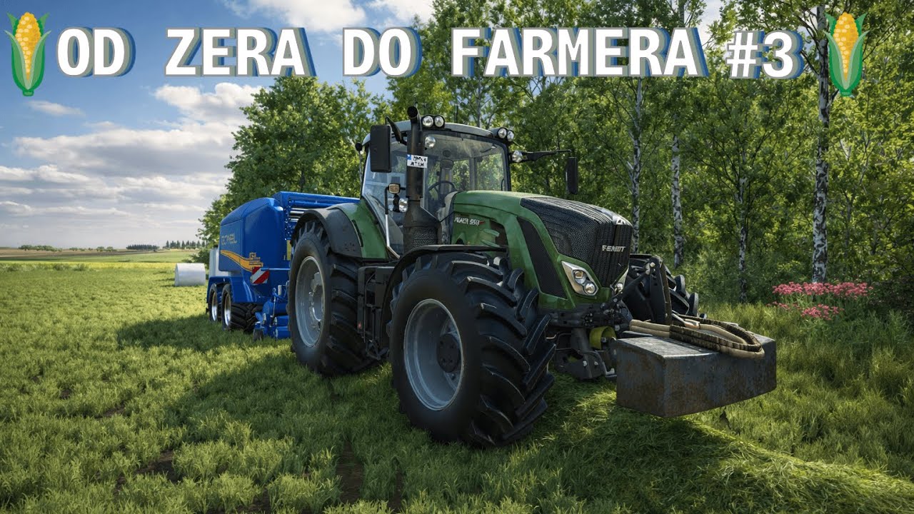 🧑🏻‍🌾🌿🌱OD ZERA DO FARMERA #2 AKCJA BELOWANIE 🧑🏻‍🌾🌿🌱#farm  #farmingsimulator25   #farming