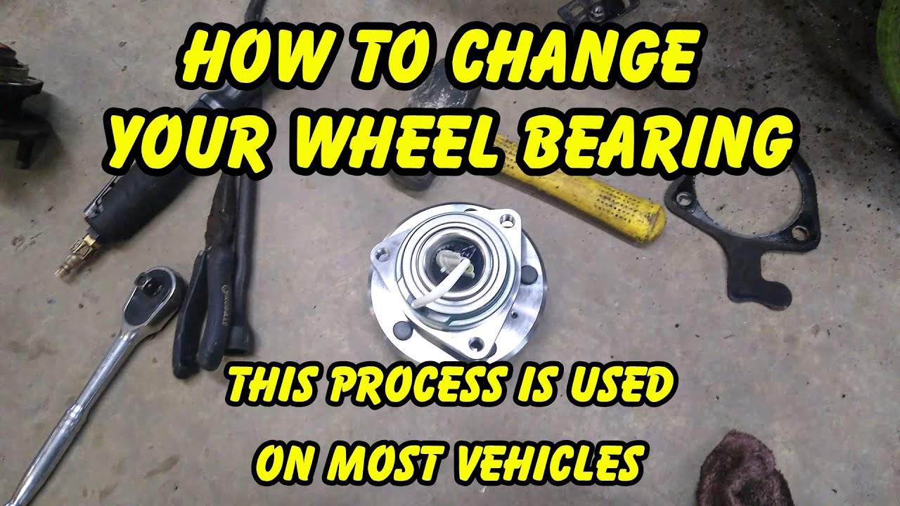 How to Change your Wheel Bearing. Buick Rendezvous