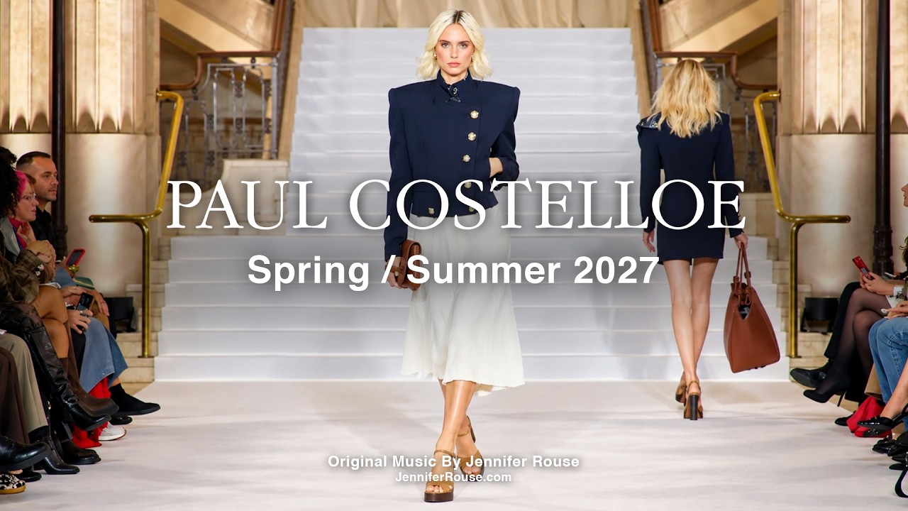 PAUL COSTELLOE 2027 Spring/Summer Fashion Show London Fashion Week Original Music By Jennifer Rouse