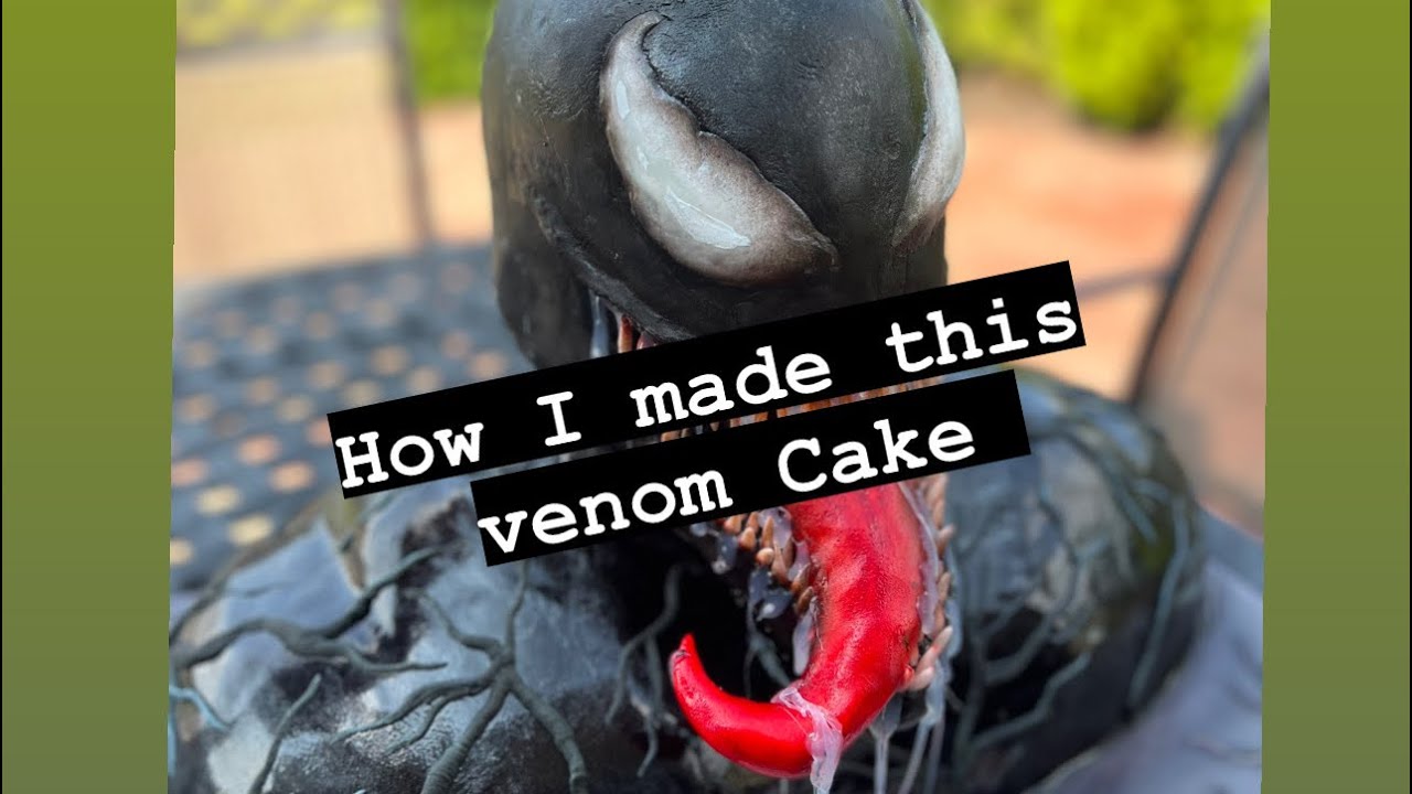 Making the venom cake from start to finish