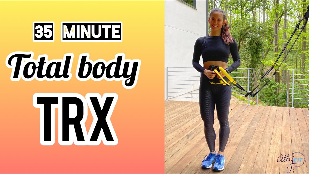 Total Body TRX//35 Minutes//Home or Gym Workout//Intermediate level