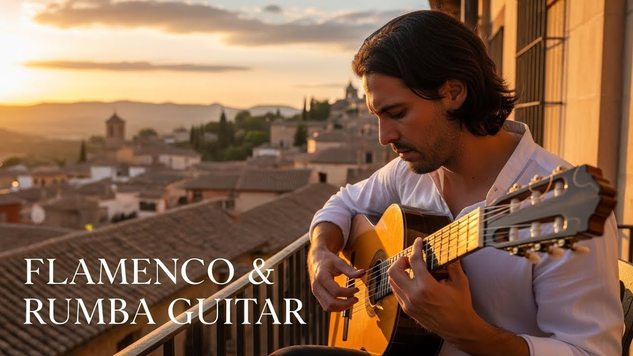 Soothing Flamenco Guitar Instrumental – Spanish Love Melodies
