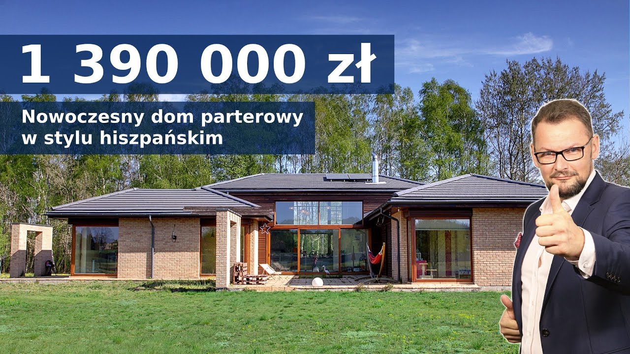Słoneczny dom w stylu południowoeuropejskim pod Łodzią - od Mr. House