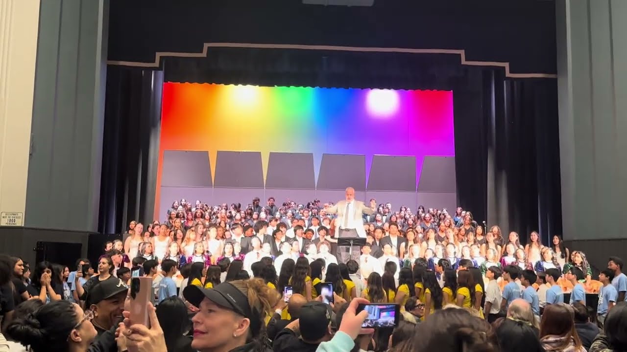 “Thank You For The Music” Grand Finale Song Performed by: AUHSD Choirs 2026