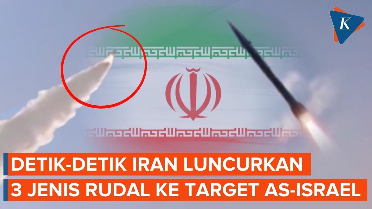 Detik-detik Rudal Khorramshahr-4 dan Fattah Meluncur Serang Target AS-Israel