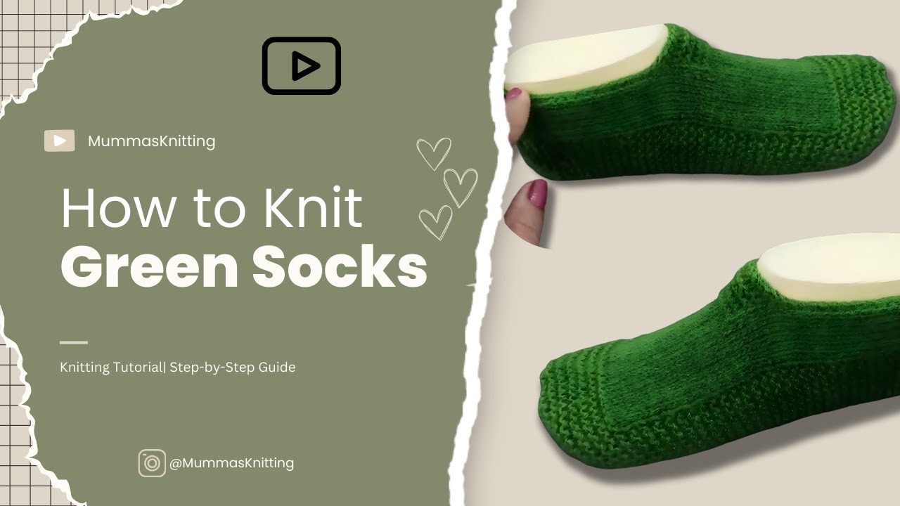 How to Knit Stylish Green Ladies Socks | Step-by-Step Knitting Tutorial in Hindi