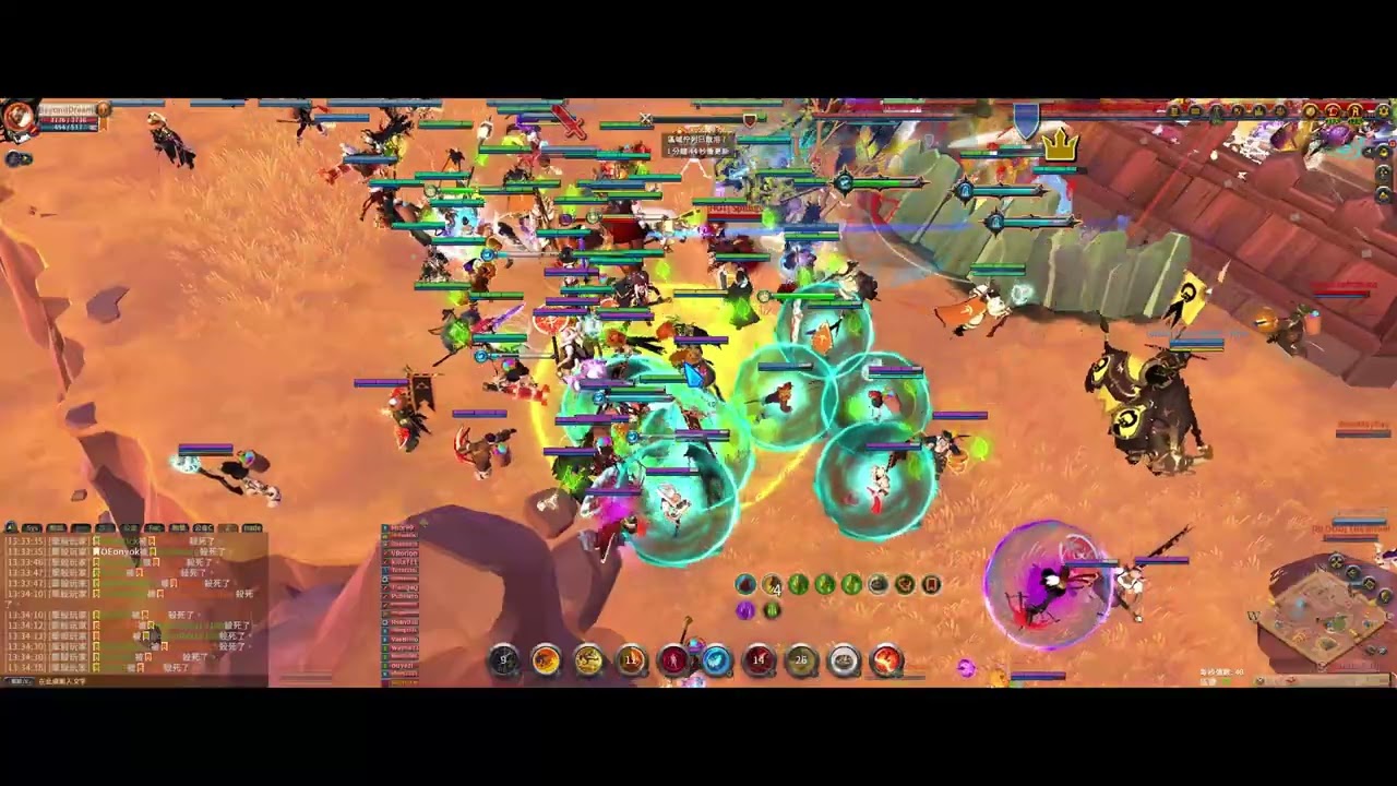 Orange vs Green - Faction Fortress 700+ players ZvZ, Hellfire POV (12/3 UTC13)