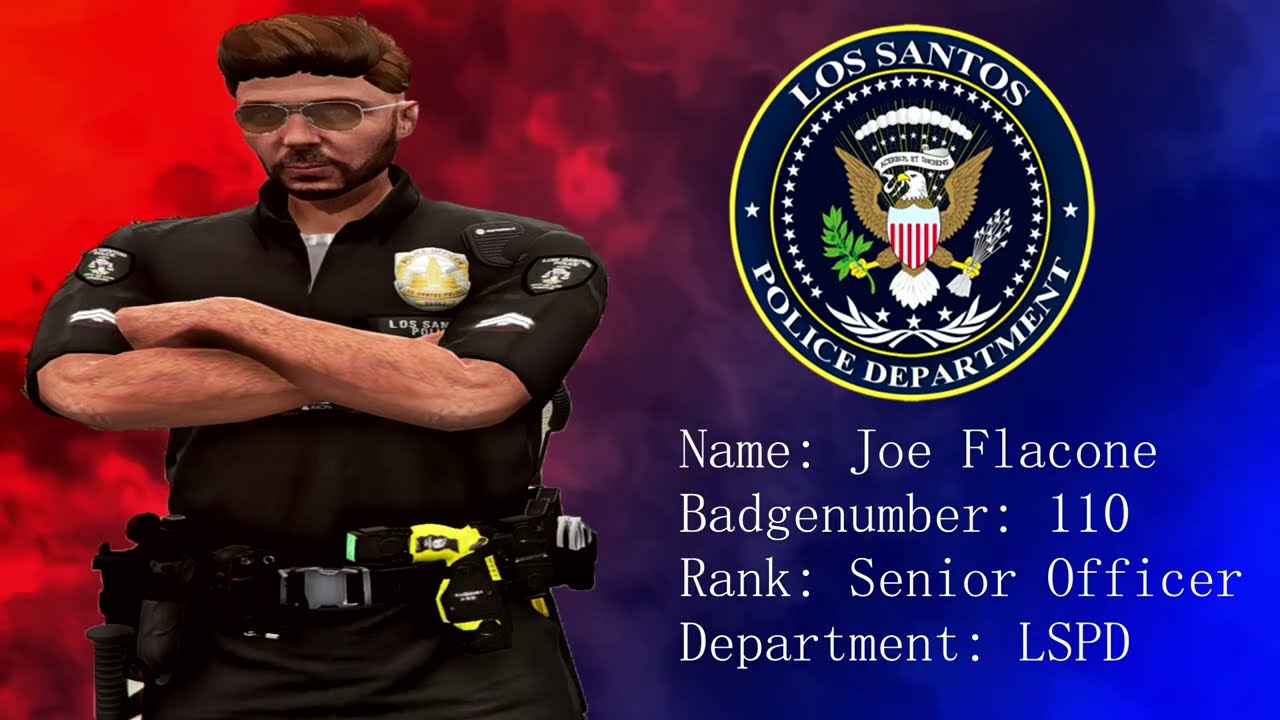 LSPD Police Tribute #bornforthis #StateV #CopRP