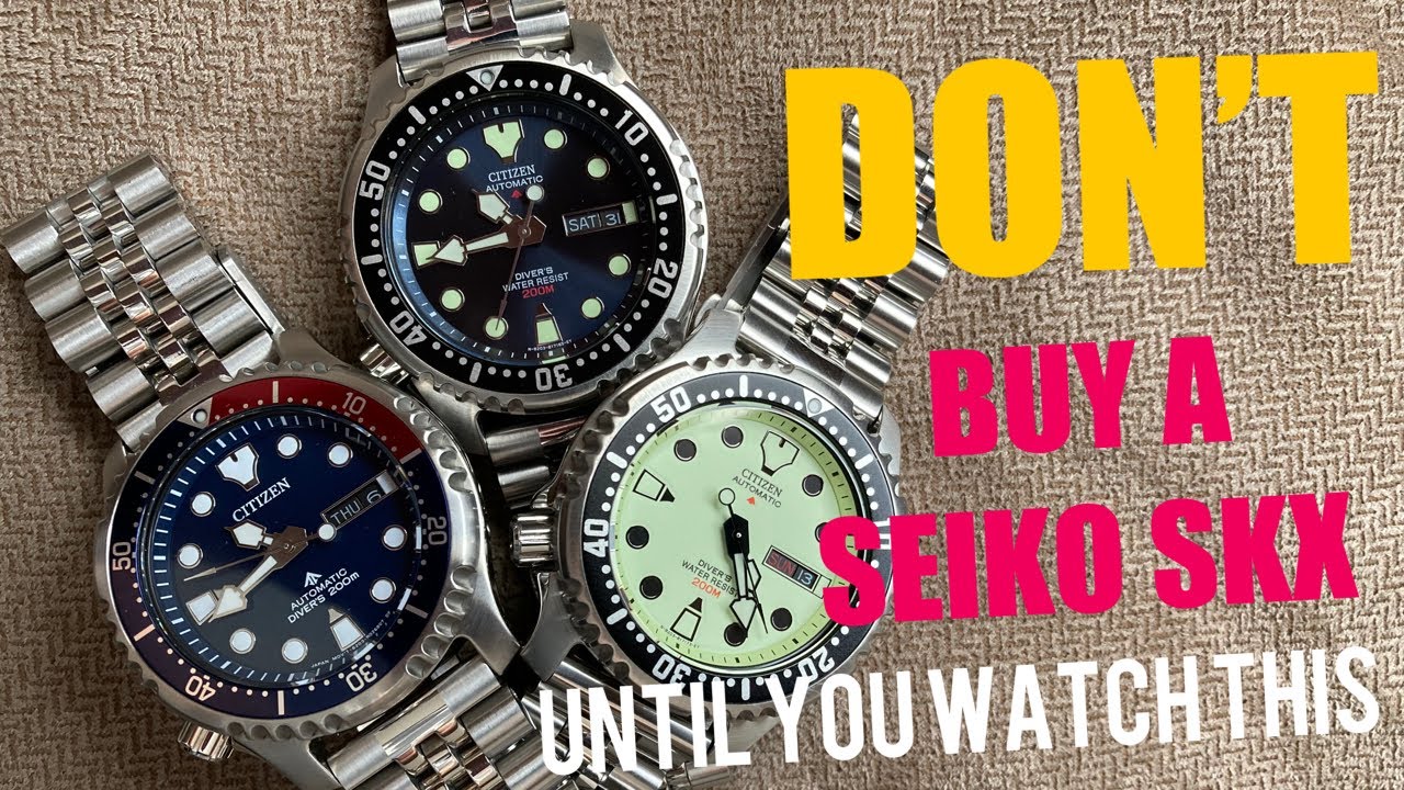 Why I Think The Citizen Diver Beats The Seiko SKX (NY0040 VS SKX)