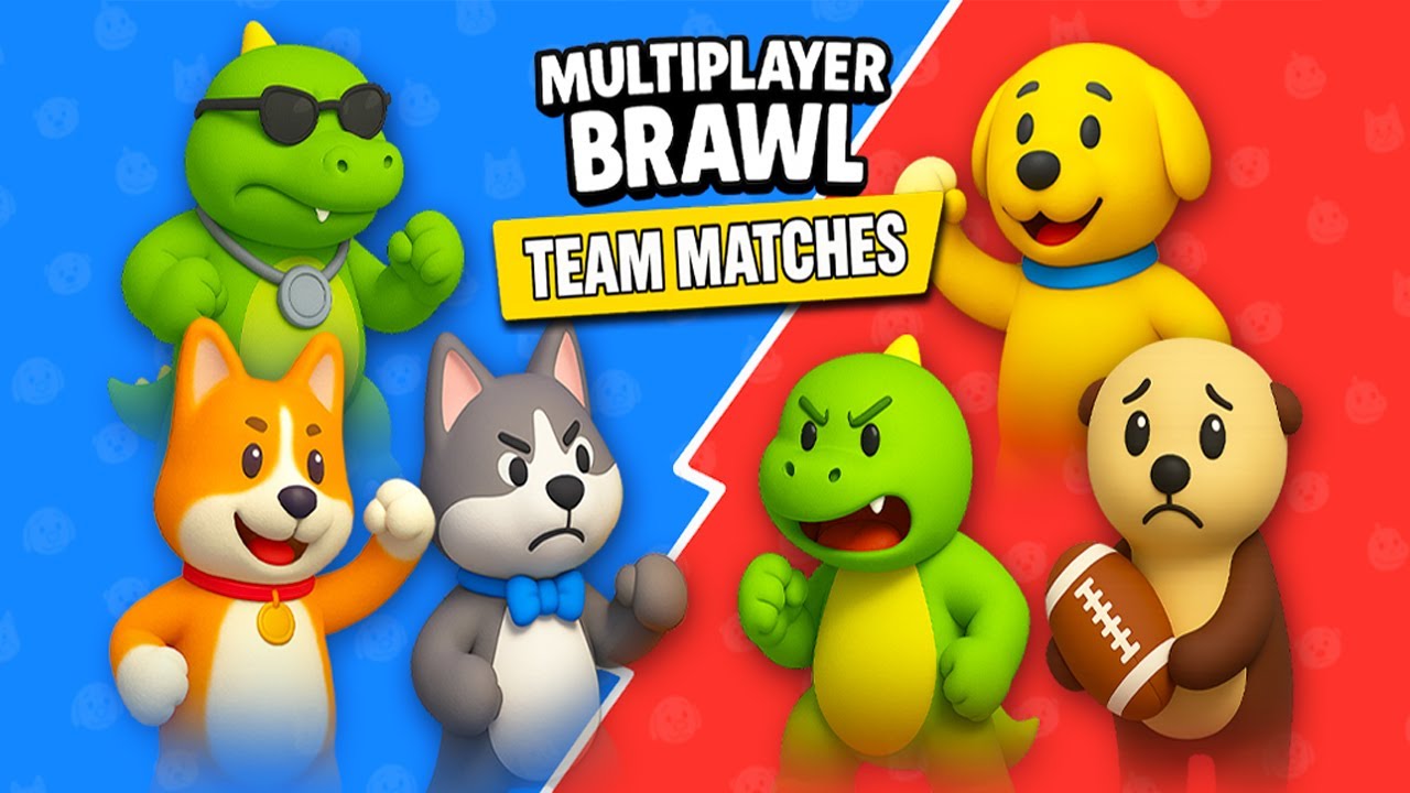 Party Paws: Animal Fight Gameplay