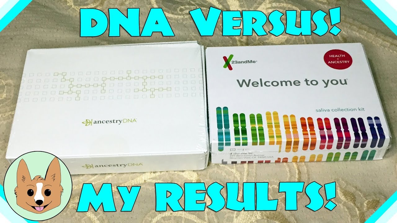 Results Comparison - AncestryDNA vs 23andMe - Genetic DNA Tests