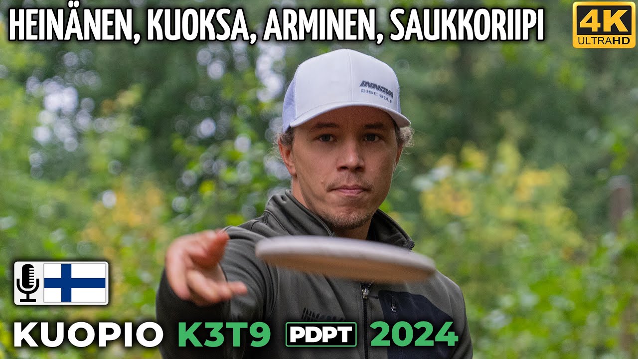 Kuopio K3T9 Pro Tour 2024 | Joona Heinänen, Kristian Kuoksa, Onni Arminen, Rasmus Saukkoriipi | PDPT