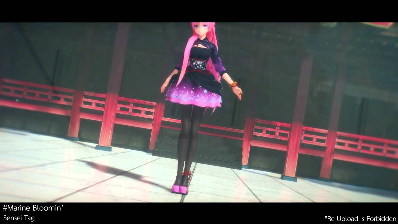 【MMD】Marine Bloomin' 【Megurine Luka】 + Model DL