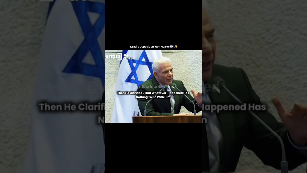 When Narendra Modi entered the Parliament of Israel