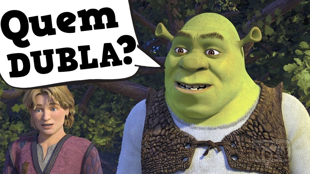 CONHEÇA OS DUBLADORES DO SHREK