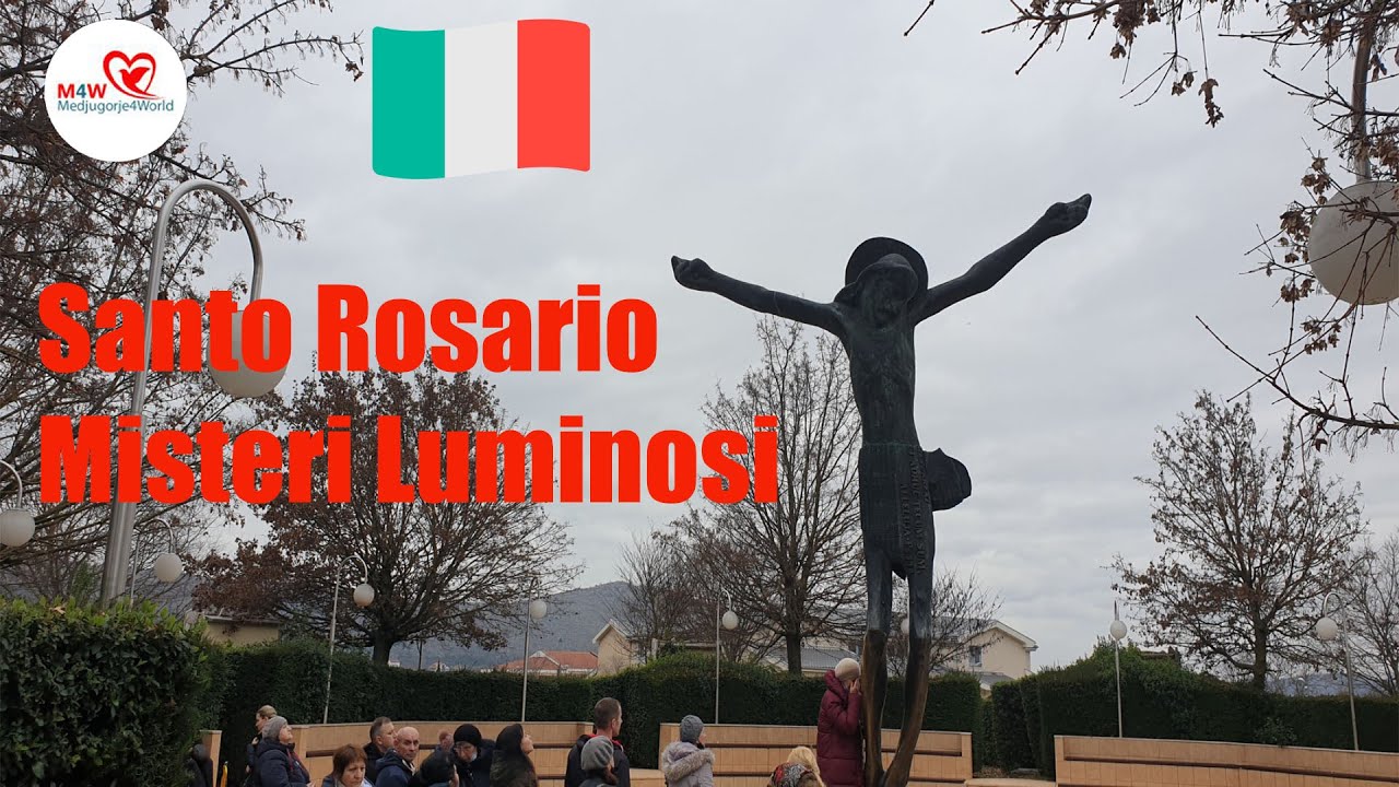 Misteri Luminosi,  Rosario meditato al Cristo Risorto. Medjugorje live. Pellegrinaggio virtuale