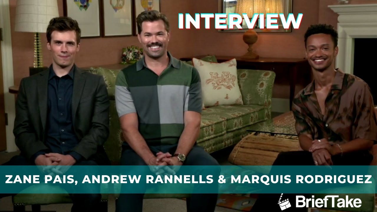 Andrew Rannells, Zane Pais & Marquis Rodriguez discuss Modern Love season 2