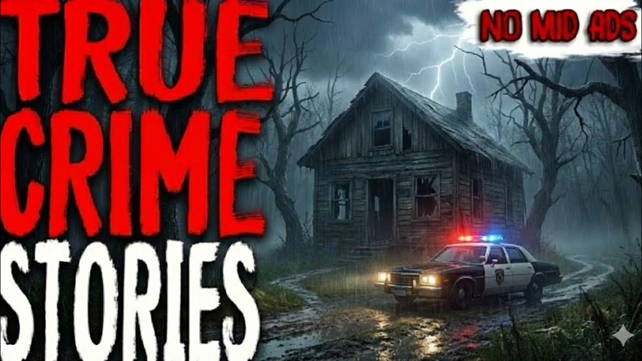 Disturbing True Crime Stories For Sleep With Rain Sound |🛑NO MID ADS| Black Screen |vol-36