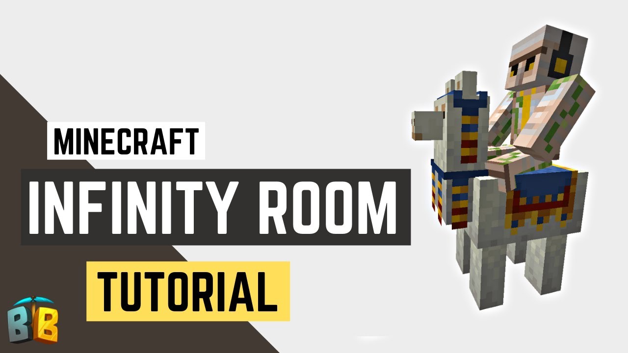 How to get lost in a 3x3 area in Minecraft - Infinity Room Tutorial