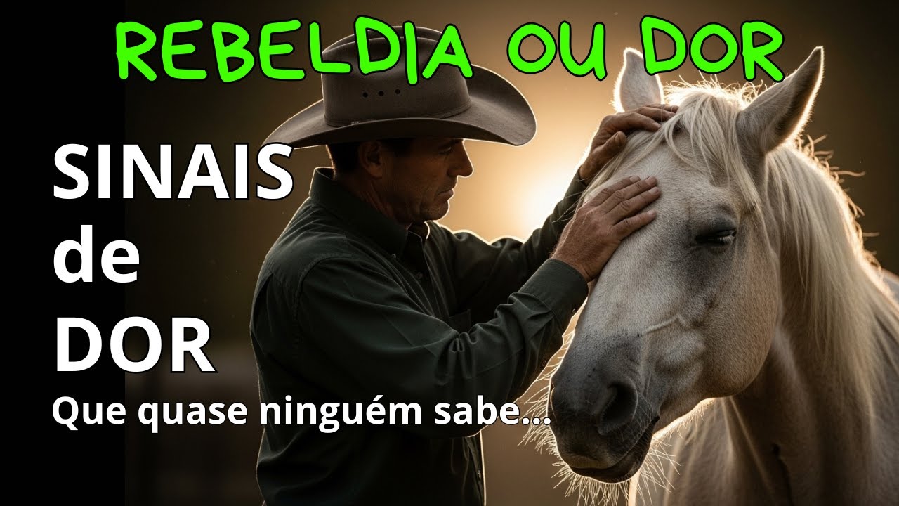 Como Saber se o COMPORTAMENTO do Seu Cavalo é de DOR ou de REBELDIA