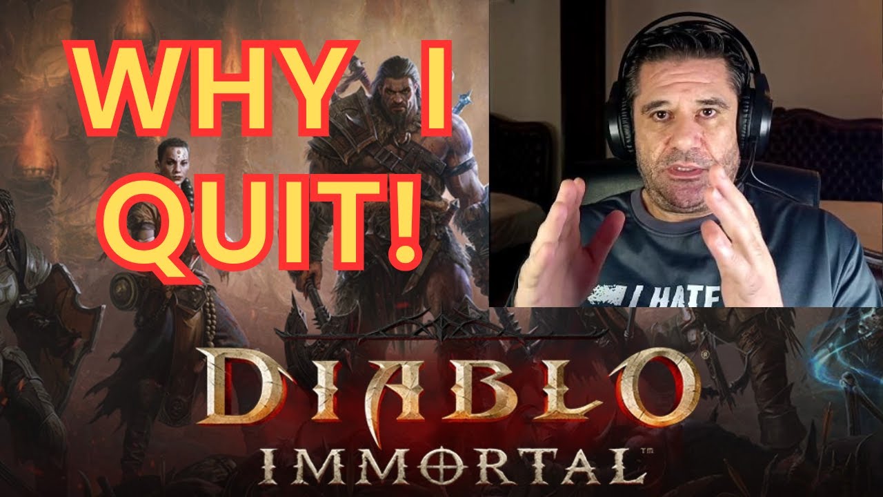 Diablo Immortal Is Mortal: Why I Quit!