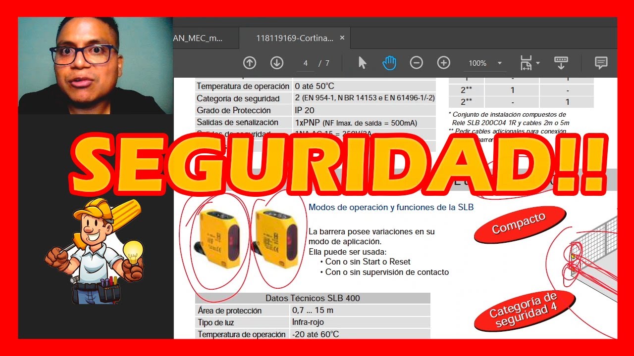 👩‍🏭¿Cómo FUNCIONAN los SENSORES ÓPTICOS de  SEGURIDAD? | teslamatic