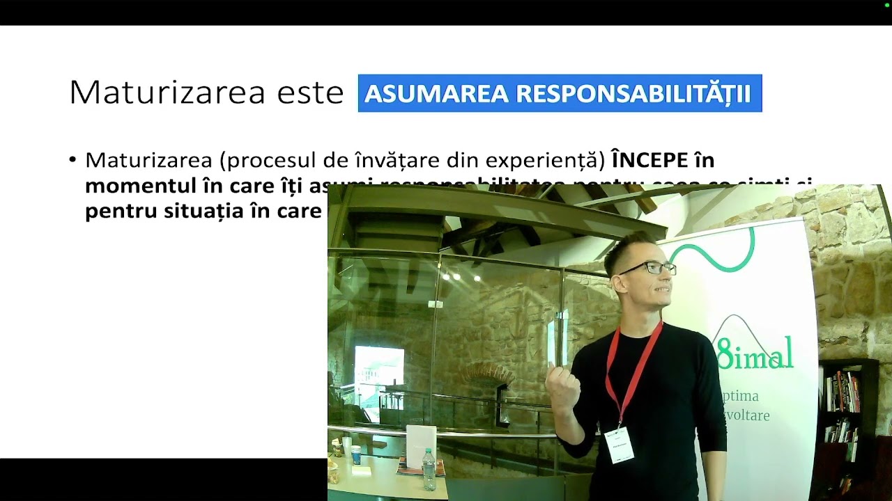 Conferința ConexiU-Me - psihoterapeut Vlad Mureșan despre maturizarea sinelui &icirc;n context de cuplu