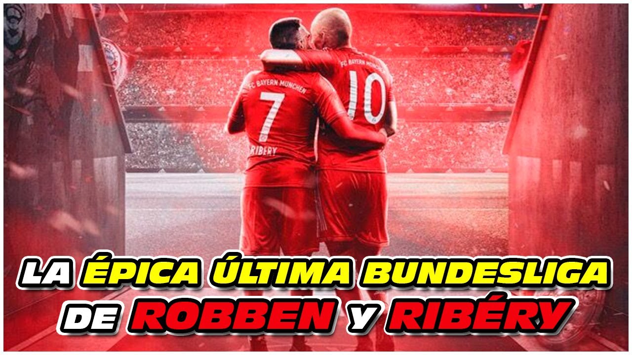 La ÉPICA ÚLTIMA BUNDESLIGA de ROBBEN y RIBÉRY ᴴᴰ