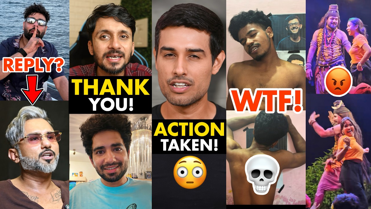 My Special Thank You to Samay Raina&hellip;🙌❤️, Badshah Reply to Honey Singh?, Dhruv Rathee, CarryMinati