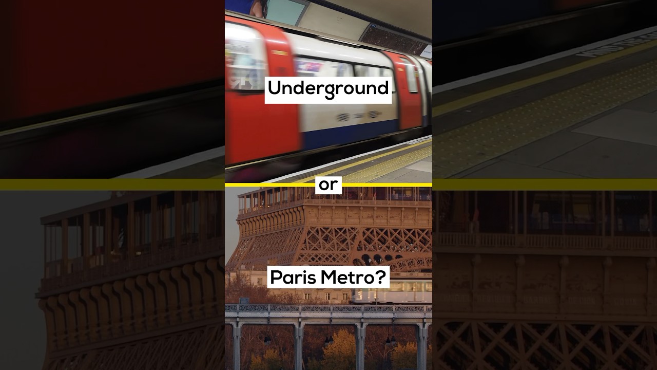 London vs Paris | Metro System