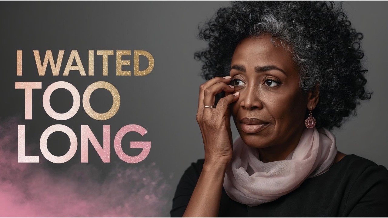I Waited Too Long  | A Worship Song About Regret, Grace & Redemption |  MinisterNeecy
