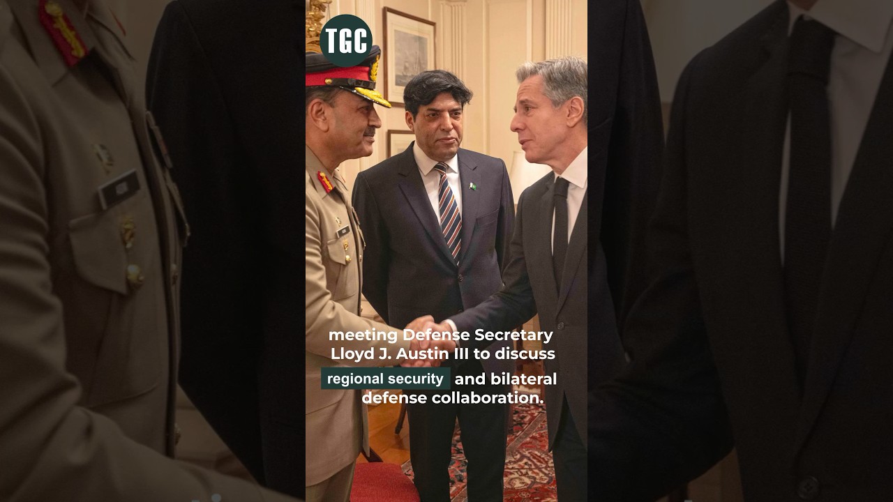 Chief of Army Staff Gen Asim Munir initiated his Washington visit. #TGC #asimmunir #usa #pakistan