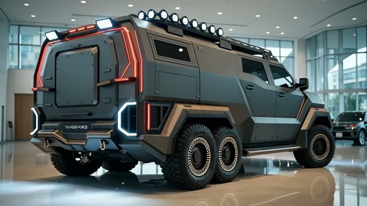 Toyota Thunder Force 10×10 | America’s Most Extreme Armored Truck Concept USA