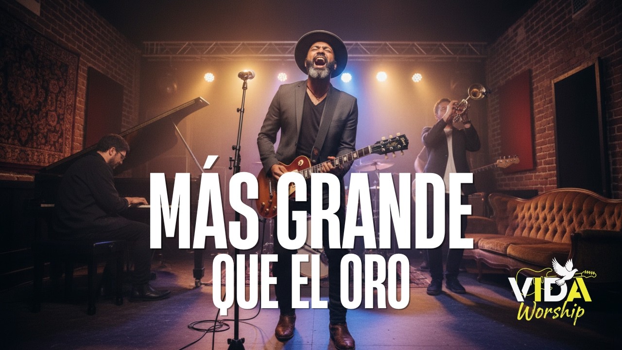 Más Grande Que el Oro | Soul Rock Worship Poderoso