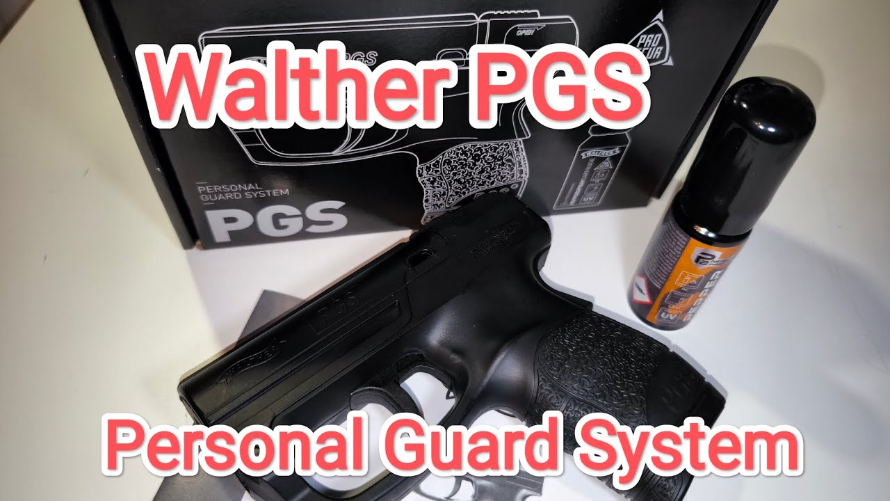 Walther PGS - аэрозольный пистолет для самообороны