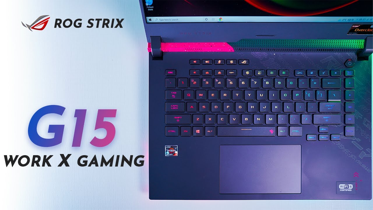Asus ROG Strix G15 Gaming Laptop Review 2021 (Ryzen 9)