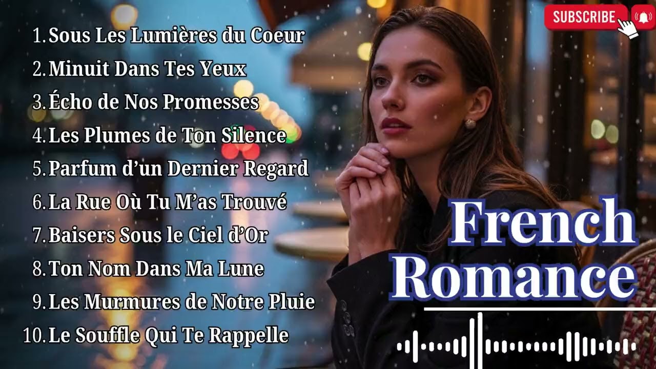 Midnight Café Romance ☕🌙 | Parisian French Love Songs Collection