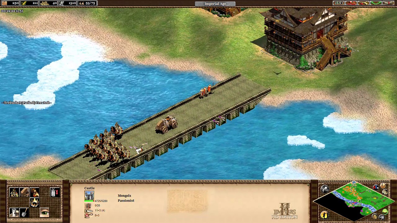 Age Of Empires 2 HD Genghis Khan Campaign 6. Pax Mongolia