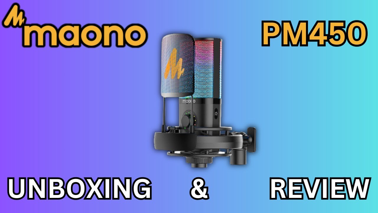 MAONO PM450 Unboxing & Review