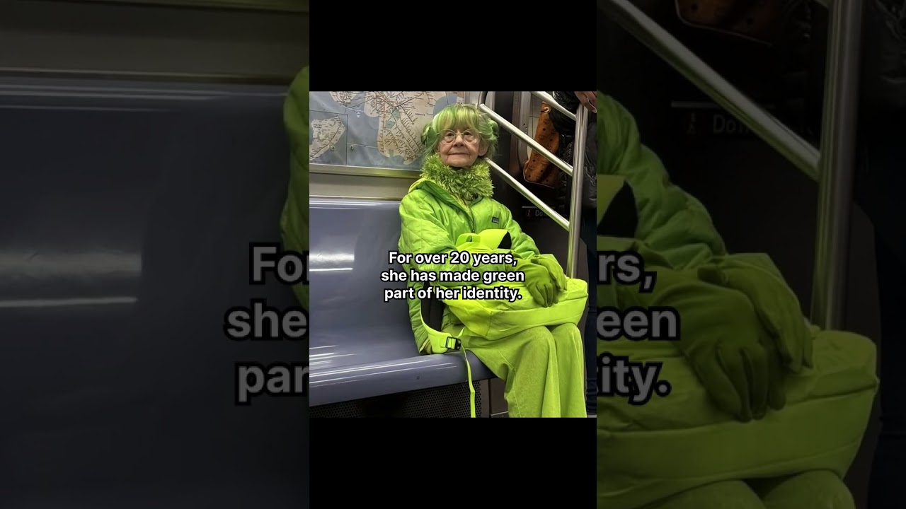 The 84-Year-Old Woman Who Wears Only Green