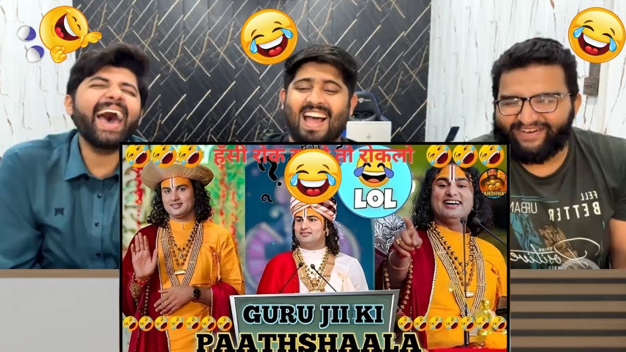Pakistani Reaction On Baba Aniruddhacharya Ji Funny Moments | Pookie Baba 😂 Part 1 | Reaction 🔥