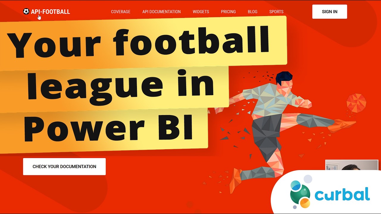 НОВЫЙ ПРОЕКТ: ⚽ Следите за своей футбольной лигой в Power BI! ⚽ - Получите ключ API